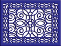 Ніж для вирубки Cathedral Lace Frame від Cheery Lynn Designs