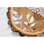 Ножи для вырубки от AgiArt -  "Ветка остролиста"