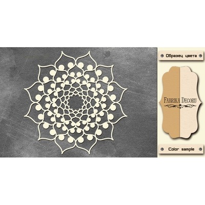 Набір чіпбордів TM Fabrika Decoru FDCH - 235, колір молочний, крафт