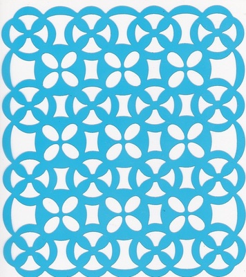 Трафарет - Фабрика Декору - решетка 3, 15см