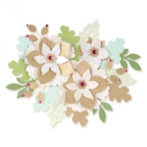 Ніж для вирубки Sizzlits Die - Sizzix - Holiday Greenery, 658731