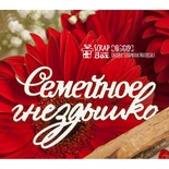 Чипборд ScrapBox — напис Семейное гнездышко Hi-339