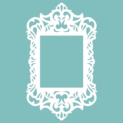 Чипборд від Вензелик - Рамка 52, розмір: 64*104 мм