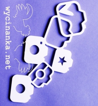 Шаблон(маска) від Wycinank - Камери