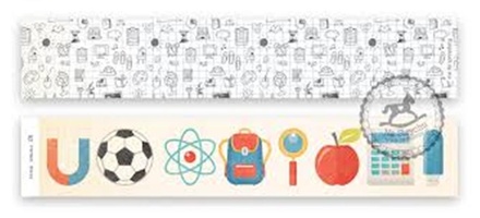 Аркуш двостороннього скрап-паперу Galeria Papieru - шкільний бар 01, 30,5x30,5см