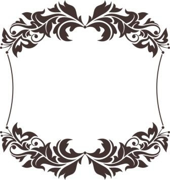 Акриловый штамп Frame Рамка, размер 5,4 * 5,7 см