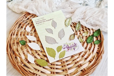 Ножі для вирубки "Набір базового листя з тисненням", AgiArt