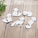 Чипборд від Вензелик - Лисички 02, розмір: 105x144м