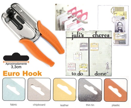 Iнструмент для створення отвору для євро крючків Crop-A-Dile Euro Hook Power Punch