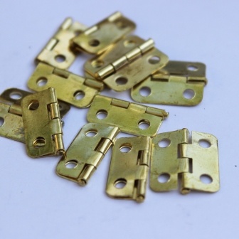 Петля мала, 16x13m, колір золото, 1 деталь