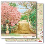 Бумага для скрапбукинга от ScrapBerry's - Старое имение - Старый сад, 30,5х30,5 см, 190 гр/м, двусторонняя, 1 лист