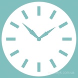 Годинник, розмір: 0,055 х 0,055 см