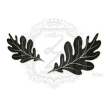 Акриловый штамп Lesia Zgharda FL094 Дубовые листья, набор из 2 штампов