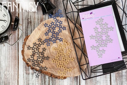 Ніж для вирубки Fantasy "Зірочки" розмір 11*6.3 см