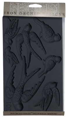 Молді від IOD - Birdsong 6x10 Decor MouldsTM, 15x26 см