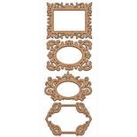 Набір декоративних елементів для шедоубокса №45, ТМ Фабрика Декору