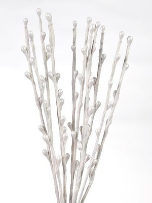 Гілочки весняні з бруньками, білі, 20 см, 12 шт., HY0010019491