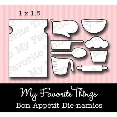 Набір ножів для вирубки My Favorite Things - Die-namics Bon App?tit DIE ONLY