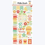 Наліпки від Echo Park - The Best of Friends Stickers, 15x30 см