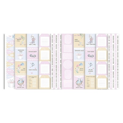 Набір смужок з картинками для декорування My little mousy girl, ТМ Фабрика Декору