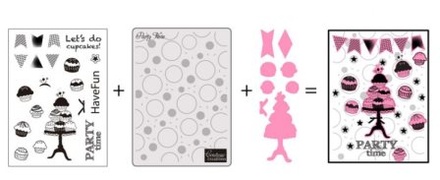 Папки для тиснения от Couture Creations - Party Time, Dream Boat Collection