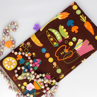 Тканина Оксфорд, Овощи, 50х55см