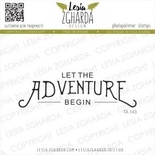 Акриловий штамп Lesia Zgharda Let the ADVENTURE - begin TA143