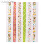 Пластикові наліпки - куточки для фотографій від Артузор - "Тут живе дитинство", 11 х 13 см