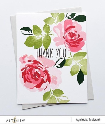 Набор штампов от Altenew - Floral Fantasy, ALT1754