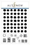 Набор штампов от Altenew - Watercolor Dots Stamp Set