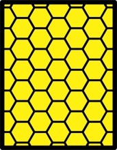 Ніж для вирубки Honeycomb від Cheery Lynn Designs, 1 шт.