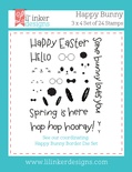 Штампи від Lil'Inker Designs - Happy Bunny Stamps
