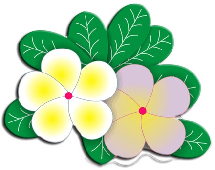 Ніж для вирубки Frangipani with Leaves від Cheery Lynn Designs