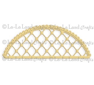 Ніж для вирубки La - La Land Crafts - Lattice Doily Border