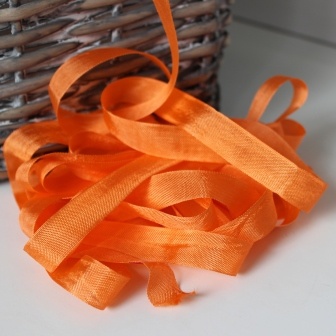 Лента Seam Binding Orange , ширина 14мм, длина 90см
