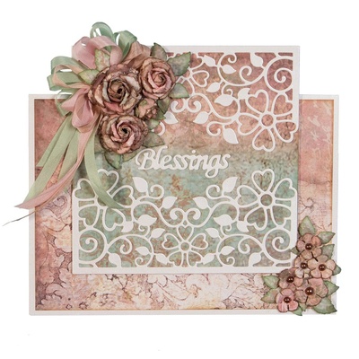 Нож для вырубки от Spellbinders - Top Floral Panel