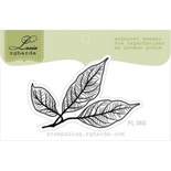 Акриловый штамп Lesia Zgharda FL060 Осенние листья, размер 5,3x3,4 см