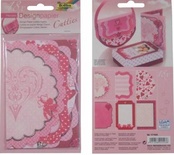 Міни карточки відривні від Folia - Design Paper Mini "Catties", Hearts