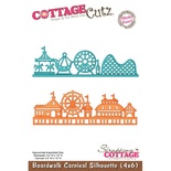 Ніж для вирубки CottageCutz - Boardwalk Carnival Silhouette, 10x15см