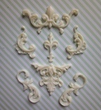 Набір гнучких пластикових фігурок - Набір маленьких вензеликів, від 10*25 мм до 25x35см, 7 шт.