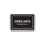 Пигментные чернила от Hero Arts - Hero Dye Ink Pad: Intense Black (черный)