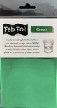 Фольга для ембосінгу Wow Fab Foil - Green