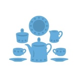 Ніж для вирубки Marianne Design - Creatables Dies- Tea for two
