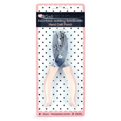 Дірокол фігурний плоскогубцевий 3М КРУГ, TM dpCraft (Dalprint)