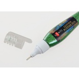 Ручка Santi з розсипним глітером, зелений, 10