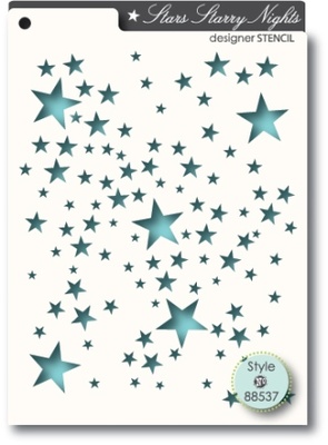 Маска від Memory Box - Stensils - Starry Nights