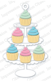 Ножі від Impression Obsession - Cupcake Stand