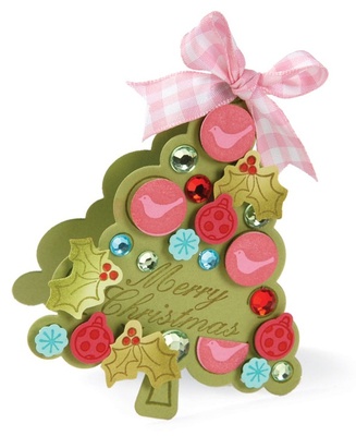 КОМІСІОНКА БУ Ножі + штампи Sizzix Framelits Die Set 8PK Merry Merry Christmas Hero Hero