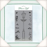 Заготовка від Flower Soft - Stamp - The Lampost. Розмір у см: 3,5x16.
