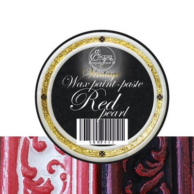 Фарба з ефектом патини - Red pearl, 30 ml